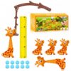 Vohying 4 PCS Catch Giraffe Game, Math Reel Capture Toys