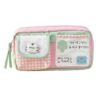 Vokandrel Cute Cat Large Capacity Multi-Pocket Pouch