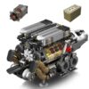 Voltz Toys W16 Engine Model Building Kit for Ages 14+, 952 Pieces