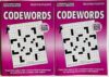 Volumes 424 and 425 of Penny Press Codewords Puzzles Crossword Variety