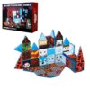 Vosplin 52PCS Magnetic Building Blocks with Hero, Queen & Dragon Themed Faces, Fantasy Kingdom Tiles, STEM Sensory Toy for Kids Ages 3-8, Ideal Christmas Birthday Gift for Boys & Girls