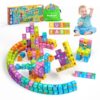 Vrykzyl Magnetic Building Blocks 36PCS - STEM Montessori Magnetic Cubes