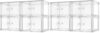 Vtopmart 8 Pack Clear Stackable Closet Storage Drawers 15QT, Medium