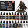 VVF 18 Colors Model Paint Set, Ready to Use Acrylic Miniature Paint