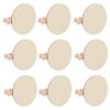 Wakauto 50pcs Wooden Mini Clips for Scrapbooking and Photo Display Crafts