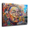 Wall Art -S*alvador Dali Portrait Street Graffiti Art posters (POSTER,20x27inch-Unframed)