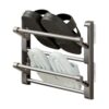 Wall Mounted Folding Shoe Rack, Wall-Mounted Slipper Rack whit 2-Tier