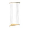 Wall Mounted Toy Holder for Stuffed Animals Wood Organizer