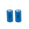 WANGHBWM 2pcs 3.7V 1200mAh 14250 Rechar Button Top Large Capacity for,LED,Mini Fans etc.