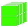 WANSTE 4"x6" Moving Labels,160 Fluorescent Green Packing Labels for Moving