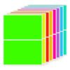 WANSTE Large 4"x6" Moving Labels,160 PCS 8 Colors Packing Labels for Moving