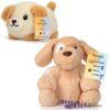 Warm Pals Puppy Microwavable Stuffed Animals, Baby + Full Size Set
