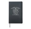 Warning Dads Trip in Progress 2027 Reunion Father Day Friend Hardcover Journal, Black