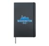 Washington D.C. Columbia City in the USA Hardcover Journal, Black