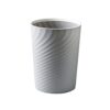 Waste Bins Trash Can Household Living Room Kitchen Supplies Trash Can Large-capacity Office Paper Basket Kitchen trash can (Color : White) (Gray)