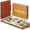 Watercolor Sketchbook A5 (8.3" x 5.8"), 24 Sheets 100% Cotton Cold Press 300GSM 140LB, Refillable Paper with Dual-Sided Consistent Texture, for Watercolor, Gouache, Acrylic & Mixed Media