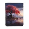 Waterproof Book Sleeve with Zipper & Front Pocket Book Cover Protector