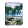 Waterproof Book Sleeve with Zipper & Front Pocket Book Cover Protector