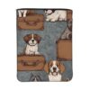 Waterproof Book Sleeve with Zipper & Front Pocket Book Cover Protector