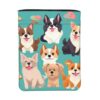 Waterproof Book Sleeve with Zipper & Front Pocket Book Cover Protector
