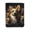 Waterproof Book Sleeve with Zipper & Front Pocket Book Cover Protector