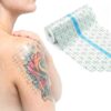 Waterproof Wound Dressing Roll, 20cm x 5m Sterile Surgical Tape, Large Waterproof Bandage Roll for Wounds, Post Surgery Bandage Cover, Shower Swimming Protection