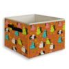 Waterside Pavilion Funny Halloween Ghost Storage Bins Basket with Handles