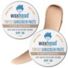 Waxhead Tinted Reef Safe Zinc Oxide Sunscreen SPF 30 Face Paste (2 Pack)