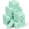 wearage 72 Count Green Pencil Erasers Rectangular Rubber Eraser Bulk for Bag Supplies Gift Teacher Student
