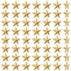 Weekgrat 100 Pcs Gold Star Push Pins for Bulletin Board