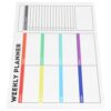 Weekly Dry Erase Whiteboard Calendar PVC Adhesive Wall Sticker