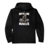 Weightlifting Raccoon Installing Muscles Gym Fitness Workout Performance Hoodie