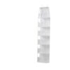WEIJFRFJ Hanging Closet Organizer 6-Tier Hanging Storage Bag