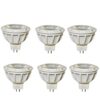 Wei's LED MR16 GU5.3 8W Dimmable Bulbs 2700K Warm White, 6 Pack WB 8103