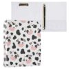 WELLDAY 3 Ring Binders, Cute Cartoon Cow Round Ring Binder