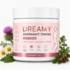 Wellgiuueo Overnight Toning Body Cream for Women, Firming & Smoothing Body Lotion for Cellulite Appearance, Loose-Looking Skin & Uneven Texture for Body, Belly and Thighs, 6.7 Fl Oz