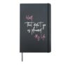 well that didnt go as planned my life hilarious gift Hardcover Journal, Black