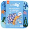 Welly Ocean Pals Waterproof Bandages, 50 CT