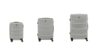 Wenger Itinera Hard Shell Suitcase with 4 Smooth Spinner Wheels, Secure Combination Lock, Travel Trolley for Holidays & Business, Unisex, Silver, Set of 3 Carry-On, Medium, Large