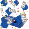 WenmthG Happy Birthday Surprise Gift Box Explosion for Money - DIY Pop Out Folding Bounce Explosion Gift Box with Confetti - Birthday Money Bank - Best Cash Gift Idea for Women Men (Blue)