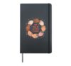 We Rise By Lifting Others Uplifting Kind Melanin Kindness Hardcover Journal, Black