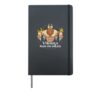We run on mead - Viking Hardcover Journal, Black