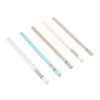 WESIEVYA 5pcs Barrel Inkless Infinity Pencil with Cap Reusable