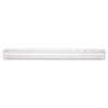 Westcott 15571 Clear Data Processing Magnifying Ruler, 12 Inch