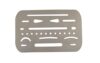Westcott Acme ES-1 Erasing Shield, 3.5" x 2.25", 6 Count