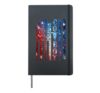 Western Country Men Teen Boy Kid Rodeo Southern Cowboy flag Hardcover Journal, Black