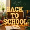 Wettal 12 Pcs Back to School Party Decorations Back to School Light Sign for Wall Shelf Table Classroom Bulletin Board Decor Marquee LED Light Letters for Nursery Room Preschool Kindergarten Decor