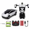 WEYFASS 2.4GHz RC Cyber Pickup, Transforming Robot Stunt Car