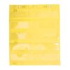 WGFOIP Magnetic Pocket Chart, 5 Rows Clear Pockets, 16.5x13.8in (Yellow)