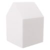 WHAMVOX White Foam House Figurines 10cm DIY Craft Shapes for Painting